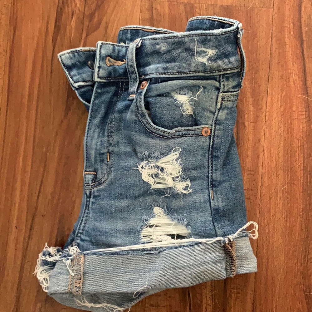 American eagle high rise Jean shorts - Picture 1 of 3